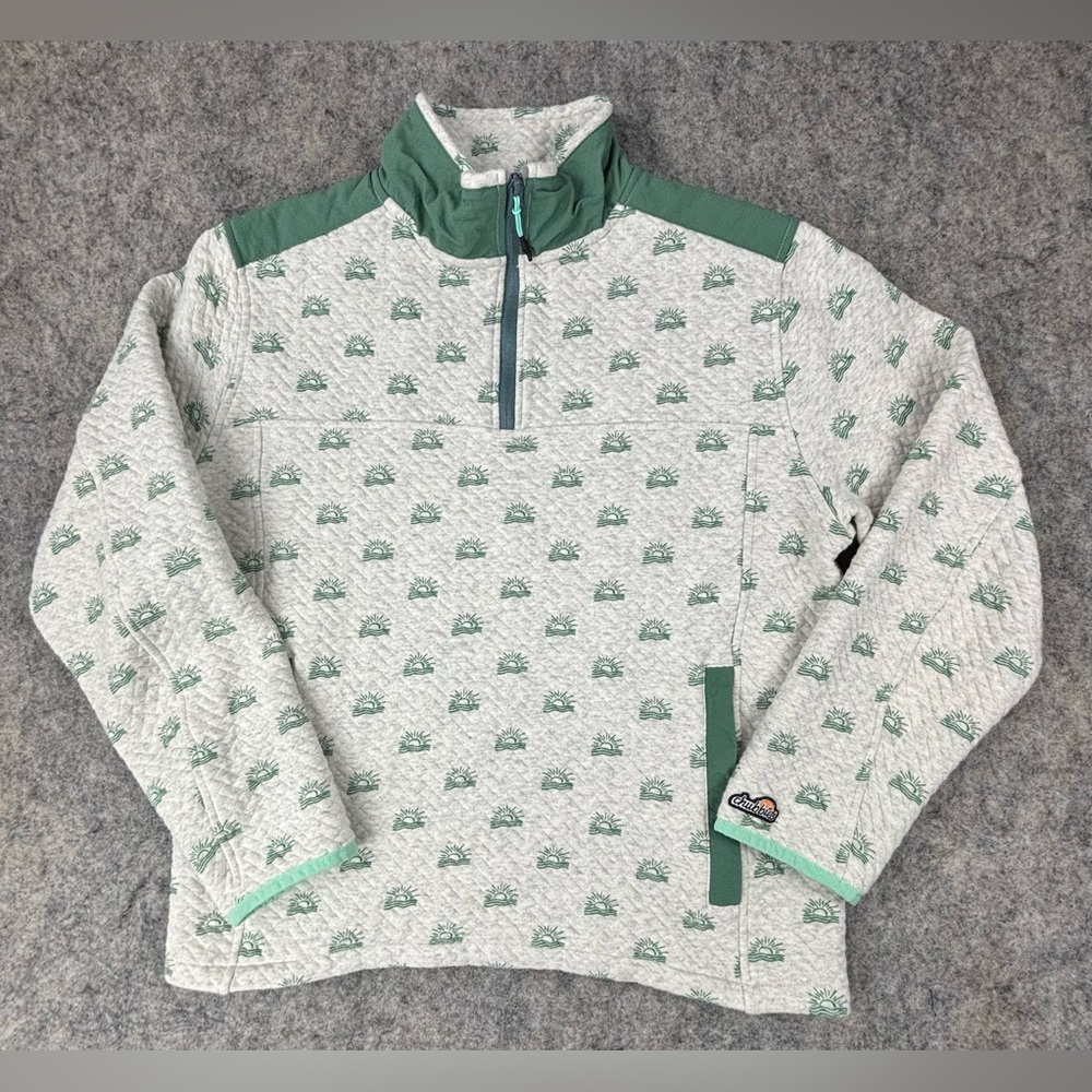 Chubbies | 1/4 Zip Quilted Pullover | Men’s‎ Medium